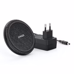 Anker PowerWave II Pad, Indoor, AC, Wireless charging, Black, Grey
