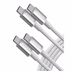 USB C to USB C Charger Cable, New Nylon USB-C to C Cable (6ft/1.8m, 2-Pack), 60W (3A) for iPhone 15/15 Pro/15 Plus/15 Pro Max ...
