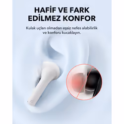 Soundcore A3994G21 K20i Kulaklık Beyaz Headset True Wireless Stereo (TWS) In-ear Music USB Type-C Bluetooth White - Additional view 4