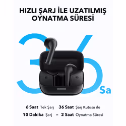 Soundcore A3994G11 K20i Kulaklık Siyah Headset True Wireless Stereo (TWS) In-ear Music USB Type-C Bluetooth Black - Additional view 7