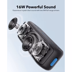 Soundcore Select 3 Stereo portable speaker Grey, Blue 16 W - Additional view 7