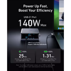 Anker Prime GaN Universal Black Fast charging Indoor