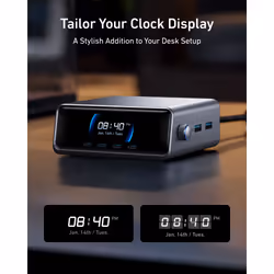 Anker Prime GaN Universal Black Fast charging Indoor - Additional view 6