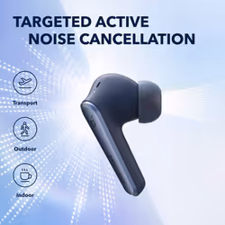 Anker Soundcore Liberty Air 2 Pro True Wireless Earbuds, Targeted Active Noise Cancelling, PureNote Technology, 6 Mics for Calls, 26H Playtime, HearID