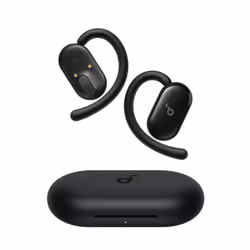 soundcore V20i by Anker Open-Ear Headphones, Adjustable Ear Hooks, Ultra-Comfort, Snug Fit, Powerful Sound, Clear Calls, IP55 ...