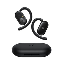 soundcore V20i by Anker Open-Ear Headphones, Adjustable Ear Hooks, Ultra-Comfort, Snug Fit, Powerful Sound, Clear Calls, IP55, LED Lights, 36H
