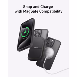 Anker MagGo Matte Magnetic Phone Case for iPhone 15  Ultra-Slim  Scratch-Resistant  and Durable Protective Cover  iPhone Case Compatible with MagSafe