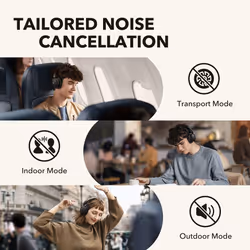 Soundcore Life Q30 Headset Wireless Head-band Calls/Music USB Type-C Bluetooth Black - Additional view 4