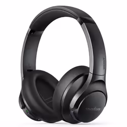 Soundcore by Anker Life Q20+ Active Noise Cancelling Headphones, 40H Playtime, Hi-Res Audio, Soundcore App, Connect to 2 Devi ...