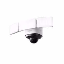Eufy 2K P&T floodlight cam, IP security camera, Outdoor, Wireless, Amazon Alexa & Google Assistant, 3000 lm, 5700 K