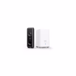 eufy Security Video Doorbell Dual Camera (Battery-Powered) with Homebase, Dual Motion Detection, Package Detection, 2K HD, No ...