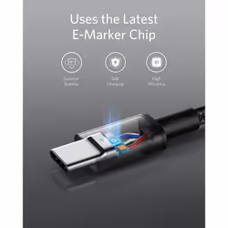 Anker 333 USB C to USB C Charger Cable (6ft 100W, 2-Pack), USB 2.0 Type C Charging Cable Fast Charge for MacBook Pro 2020, iPad...