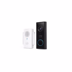 eufy Security, Video Doorbell Wireless 2K (Battery-Powered) with Chime, 2K HD, No Monthly Fee, On-Device AI for Human Detecti ...