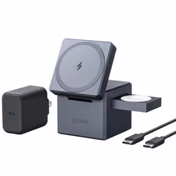 Anker Y1811HA1, Indoor, USB, Wireless charging, 1.5 m, Black