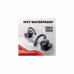 Soundcore by Anker, Sport X10 True Wireless Bluetooth 5.2 Workout Headphones, Rotatable Ear Hooks, Deep Bass, IPX7 Waterproof, Sweatproof, 32H Play,