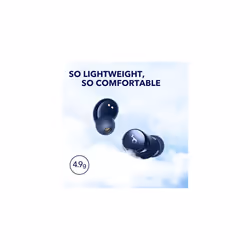 Soundcore by Anker Space A40 Auto-Adjustable Active Noise Cancelling Wireless Earbuds, Reduce Noise by Up to 98%, 50H Playtime, Hi-Res Sound,