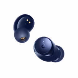 Soundcore Space A40 Adaptive Active Noise Canceling Wireless Earbuds, 50H Total Playtime, 10H Single Charge Playtime, LDAC Hi-Res Sound, Comfortable Fit, 6 Mics, Wireless Charge, Fast Charge