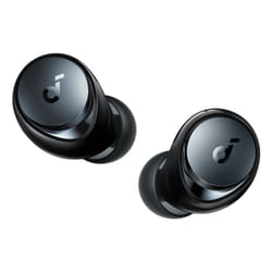 Soundcore Space A40 Adaptive Active Noise Canceling Wireless Earbuds, 50H Total Playtime, 10H Single Charge Playtime, LDAC Hi-Res Sound, Comfortable Fit, 6 Mics, Wireless Charge, Fast Charge