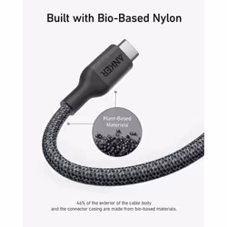 Anker A80F1HV1 USB cable 1.82 m USB C Black, Grey