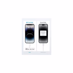 USB C to Lightning Cable, 310 USB-C to Lightning Cable(White, 6ft), MFi Certified, Fast Charging Cable for iPhone 14 Plus 14 14 Pro Max 13 13 Pro 12