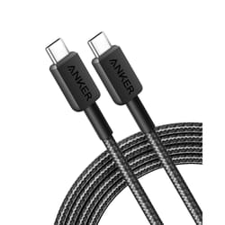 Anker Braided USB-C to USB-C Charging Cable 1.8 m, Black