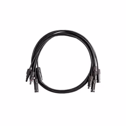 Anker SOLIX Solar Panel Extension Cable, Cable, Copper, Black, Anker, Solix, 1.5 m