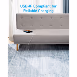 Anker A81F7G21 USB cable 3 m USB C 60 W White - Additional view 4