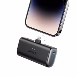 Power Bank, 621 Power Bank with Built-In Lightning Connector, 5,000mAh MFi Certified 12W Portable Charger, Compatible