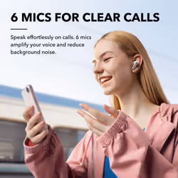 Anker Liberty 4 NC Headset Wireless In-ear Calls/Music USB Type-C Bluetooth White - Additional view 7