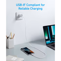 Anker A81F5G21 USB cable 0.9 m USB C White - Additional view 4