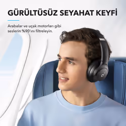 Soundcore A3004-Mavi Headset Wired Head-band Calls/Music USB Type-C Bluetooth Blue - Additional view 7