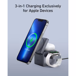 Anker Innovations Y1811G11 mobile device charger Headphones, Smartphone, Smartwatch Black AC, USB Wireless charging Fast charging Indoor - Additional view 4