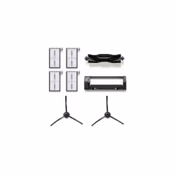 Replacement Parts Kit for eufy X8 Pro Series Robot Vacuums, Rolling Brush 1 + Brush Guard 1 + Side Brush 2 + Washable Filter ...