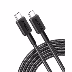 Anker A81F7G11, 3 m, USB C, USB C, Black