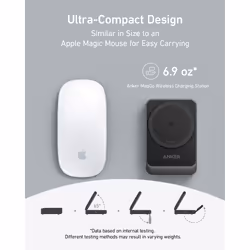 Anker B2557311 mobile device charger Headphones, Headset, Smartphone, Smartwatch Black AC Wireless charging Fast charging Indoor - Additional view 4