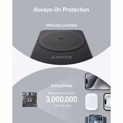Anker B2557311 mobile device charger Headphones, Headset, Smartphone, Smartwatch Black AC Wireless charging Fast charging Indoor - Additional view 8