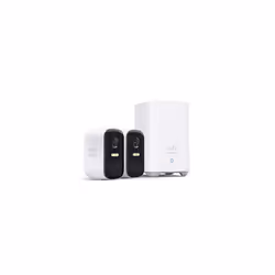 eufy Security eufyCam 2C Pro 2-Cam Kit Security Camera Outdoor, Wireless Home Security Systems with 2K Resolution, 180-Day Ba ...