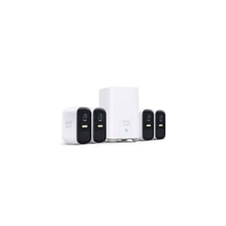 eufy Security eufyCam 2C Pro 4-Cam Kit Security Camera Outdoor, Wireless Home Security System with 2K Resolution, HomeKit Compatibility, 180