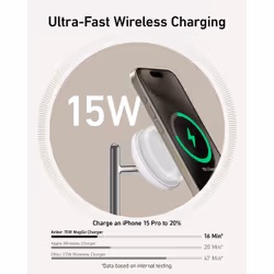 Anker MagGo Universal White USB Wireless charging Fast charging Indoor