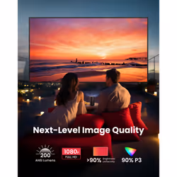 Anker Nebula Capsule 3 Standard throw projector 200 ANSI lumens DLP 1080p (1920x1080) Black, Red - Additional view 4