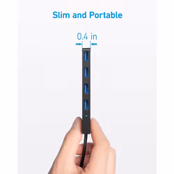 Anker Ultra Slim USB Type-C 5000 Mbit/s Black - Additional view 4