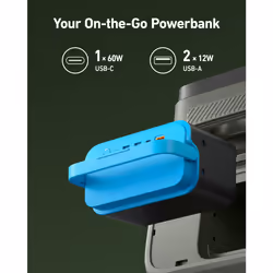 Anker A17B5011 cool box accessory Battery Black, Blue