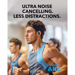 Soundcore Sport X20 by Anker  True-Wireless Workout Earbuds  Rotatable and Extendable Ear Hooks  Noise Cancelling  Deep Bass  IP68 Waterproof  Sweatpr