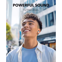 Soundcore P30i by Anker Noise Cancelling Earbuds  Strong and Smart Noise Cancelling  Powerful Bass  45H Playtime  2-in-1 Case and Phone Stan