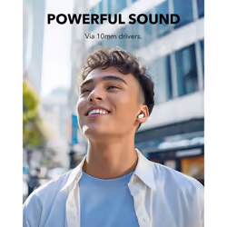 Soundcore P30i by Anker Noise Cancelling Earbuds  Strong and Smart Noise Cancelling  Powerful Bass  45H Playtime  2-in-1 Case and Phone Stan