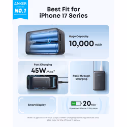 Anker A1638 10000 mAh Black - Additional view 2