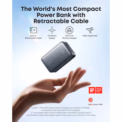 Anker A1638 10000 mAh Black - Additional view 4