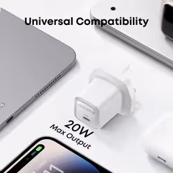 Anker USB-C Charger, 20W Fast Charging, White - Additional view 5