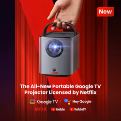 Nebula N2325212 data projector Standard throw projector 400 ANSI lumens LED 1080p (1920x1080) Black, Dark Grey