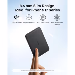 Anker A1665 5000 mAh Wireless charging Black - Additional view 4